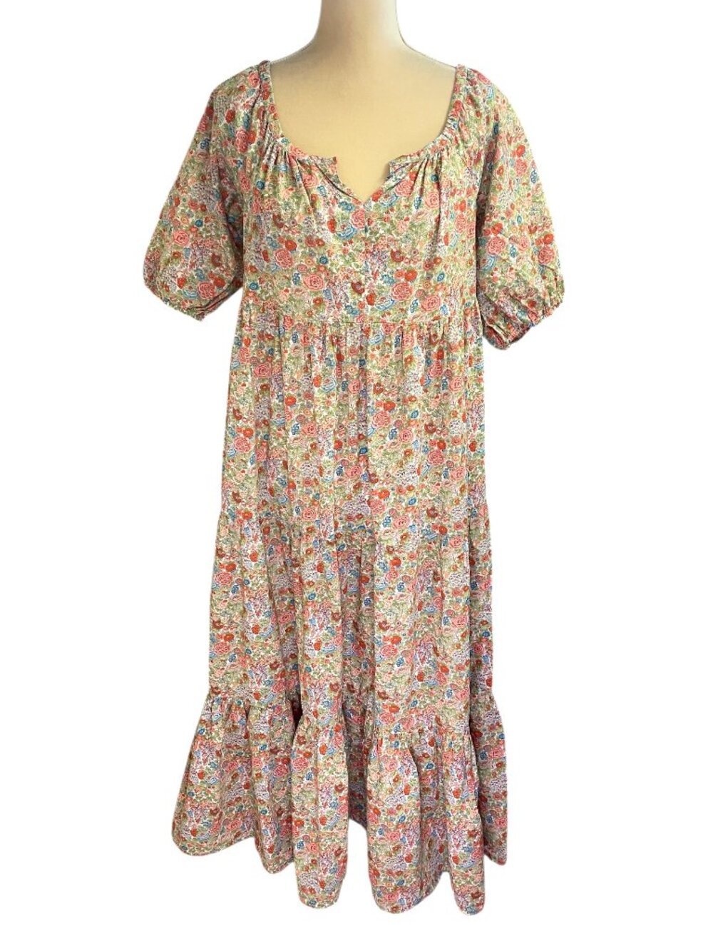 Roller Rabbit Liberty Fabric Agnese Floral Maxi Dress - Picture 2 of 11